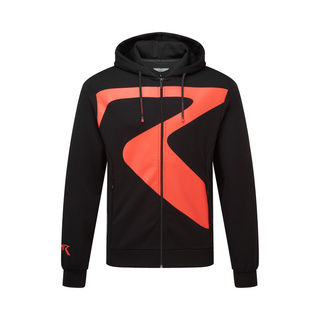 2026 Aston Martin Racing AMR Graphic Zip-Up Hoodie Black