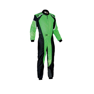 OMP KS-3 MY19 Karting Suit Green (CIK)
