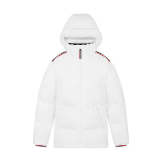 2024 Mercedes AMG Petronas F1 Team White Puffer Jacket