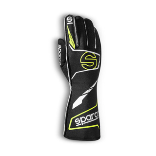 Sparco Italy FUTURA Racing Gloves black-yellow (FIA)