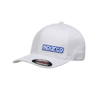 Sparco Italy Mens FLEXFIT Cap white