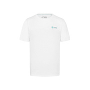 2024 Mercedes AMG Petronas F1 Men's Small Logo White T-shirt