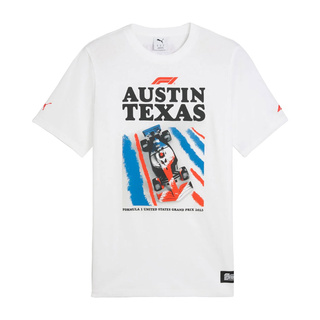 2025 Formula 1 Men's Austin GP White T-shirt