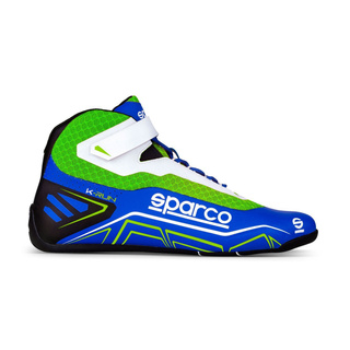 Sparco Italy K-RUN MY20 Kart Shoes Blue/Green