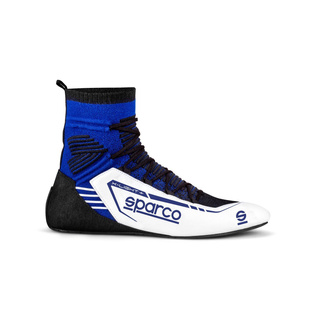 Sparco Italy X-LIGHT+ Racing Shoes Black/Blue (FIA)