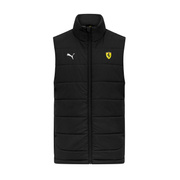 2024 Ferrari Italy F1 Mens Logo Gilet Black