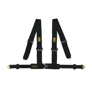 OMP Italy Racing 4 - points Safety Belts ECE, DA508 Black