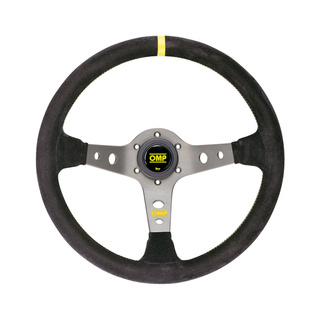 OMP Italy CORSICA TITANIUM Suede Steering Wheel
