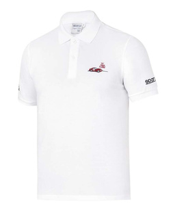Sparco Targa Florio #P2 Polo Shirt White