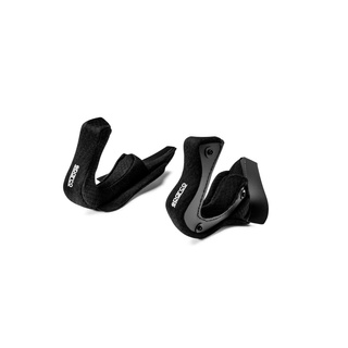 Sparco Italy cheek pads for PRIME RJ helmets black