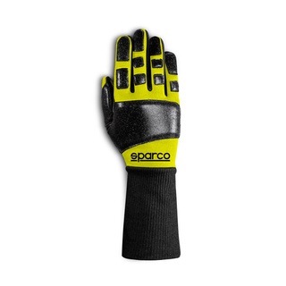 Sparco Italy R-MECA Mechanics Gloves yellow (FIA)