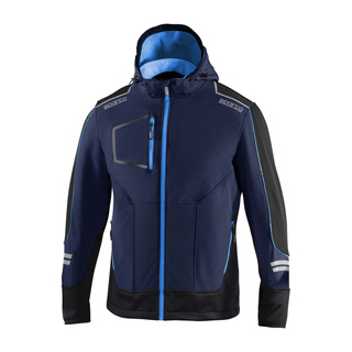 Sparco Italy TECH Mens softshell jacket navy