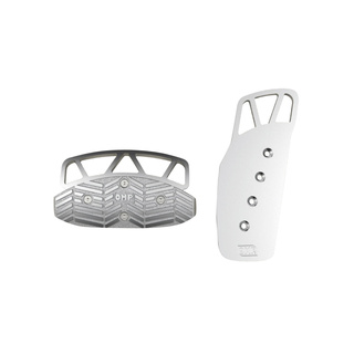 OMP Italy OA/1072/A standard silver Pedal Pads