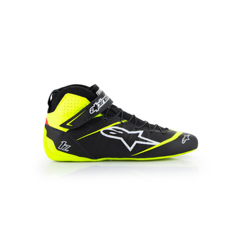 Alpinestars Tech-1 Z V3 Racing Shoes Black/Yellow (FIA)