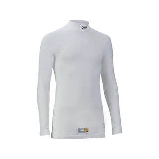 OMP Tecnica MY22 Roll-Neck Underwear Top White (FIA)