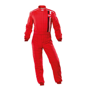 OMP Classic MY21 Race Suit Red (FIA)