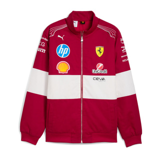 2025 Scuderia Ferrari Italy F1 Men's Vintage Bomber Team Jacket