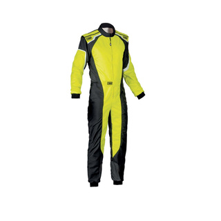 OMP Italy KS-3 MY19 Karting Suit yellow (with CIK FIA homologation)