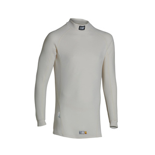 OMP First MY22 Roll-Neck Underwear Top White (FIA)