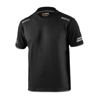 Sparco Tech T-shirt Black