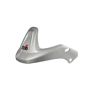 Stilo WRC DES Helmet Peak Silver