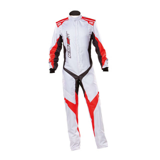 OMP Italy KS-2 ART Karting Suit Silver (CIK-FIA homologation)