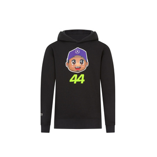 Mercedes AMG F1 Kids Caricature Graphic LH Hoodie