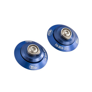 Bell HANS/Hybrid HANS Clips Blue