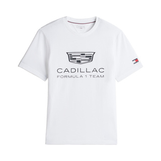 2026 Cadillac F1 Shield T-shirt White