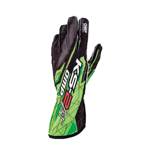 OMP Italy KS-2 ART Karting Gloves Green