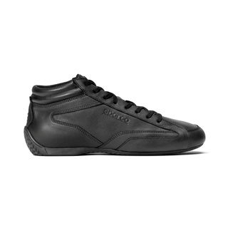 Sparco S-Drive MID Leather Racing Shoes Black