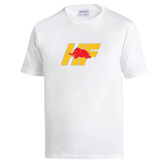 Sparco Lancia Yellow HF T-shirt White