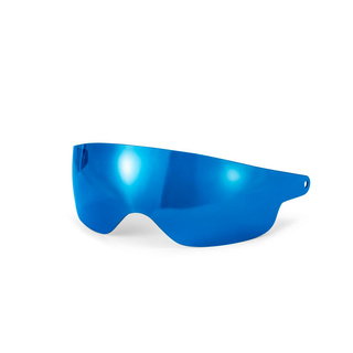 Sparco Prime RJ-I Long Visor for Open Face Helmet Blue Iridium