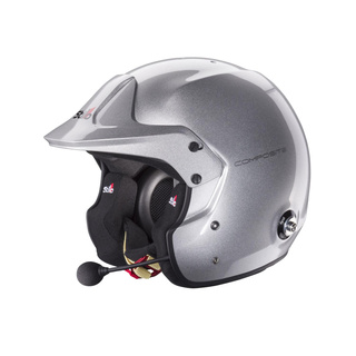 Stilo Helmet Venti TROPHY PLUS Open Face Silver Fia and Snell Approved