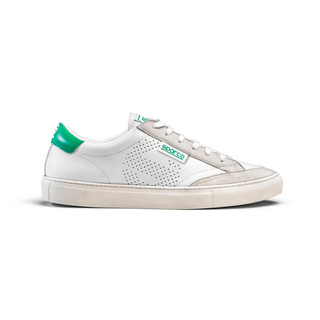 Sparco S-Time Racing Shoes White/Green