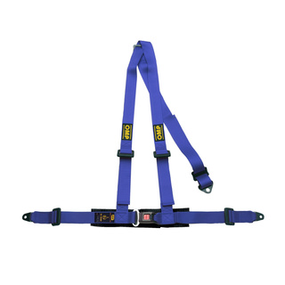 OMP Road DA504 3-Point Harness Blue (ECE)
