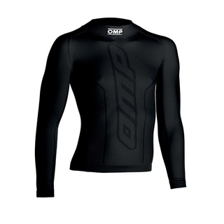 OMP KS MY24 Roll-Neck Underwear Top Black
