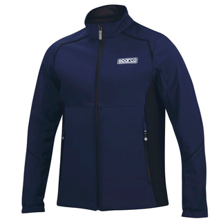 Sparco MY26 Softshell Jacket Navy Blue