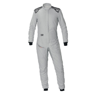 OMP ONE EVO AIR Race Suit Silver-Grey (FIA)