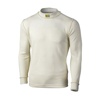 OMP First Roll-Neck Underwear Top Ecru (FIA)