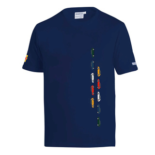 Sparco HF Delta Collections T-shirt Navy Blue