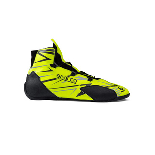 Sparco K-Rapid Lace Racing Shoes Yellow (FIA)
