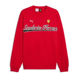 2026 Scuderia Ferrari F1 Crew Neck Sweatshirt Red