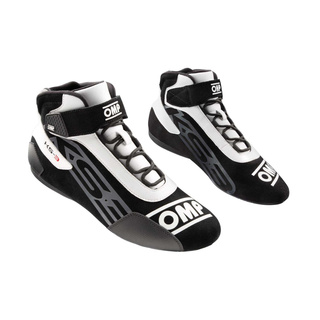OMP Italy KS-3 MY21 Karting Shoes Black/White