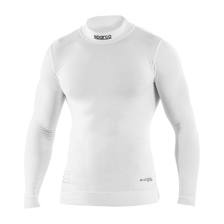 Sparco RW-10 Shield PRO Roll-Neck Underwear Top White (FIA)