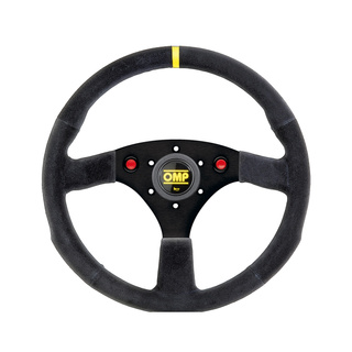 OMP Italy ALU Suede Steering Wheel with horn