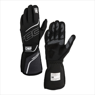 OMP Italy TECNICA Racing Gloves Black (FIA)