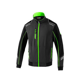 Sparco Tech Jacket for Mechanics Green