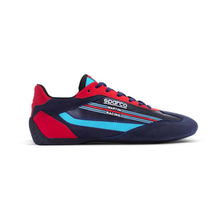Sparco Martini S-Drive Racing Shoes Navy Blue