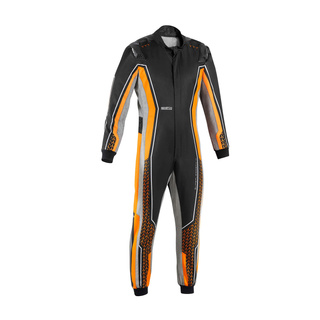 Sparco Superleggera-K Karting Suit Black/Orange (FIA)